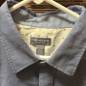 Denim Blue Button-Up Shirt
